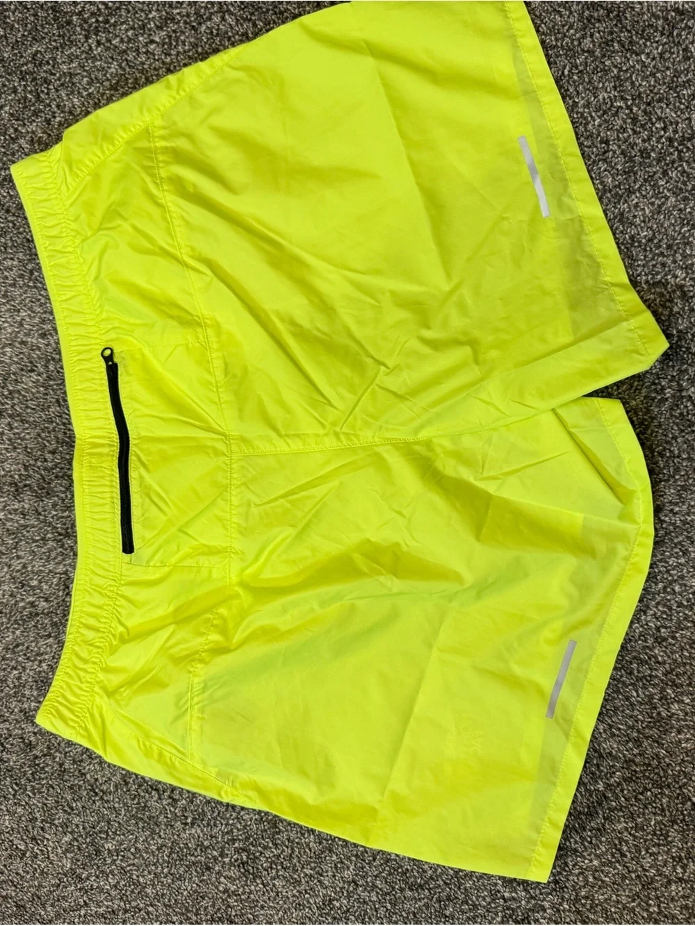 The North Face High-Visibility Yellow Athletic Shorts